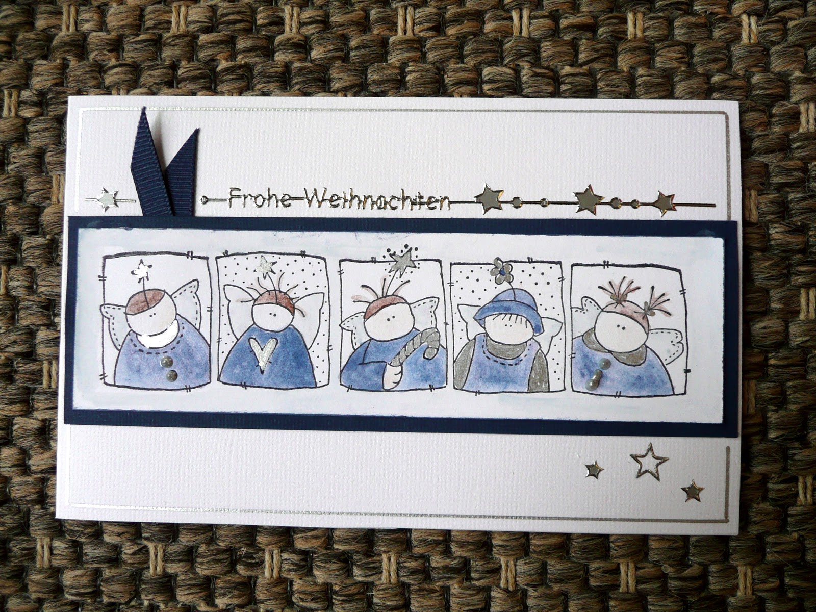 Socken, Perlen und Papier: und noch ein paar Weihnachtskarten