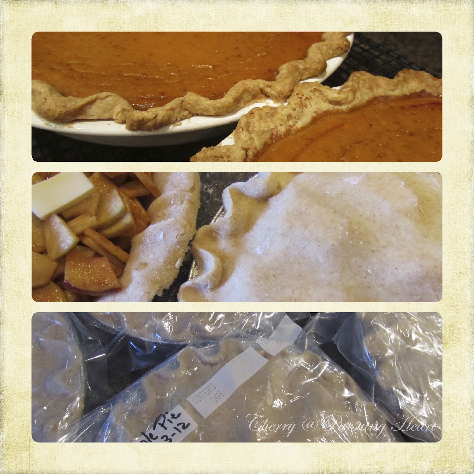Pursuing Heart Pie Crust Mix {Freezer Fare}