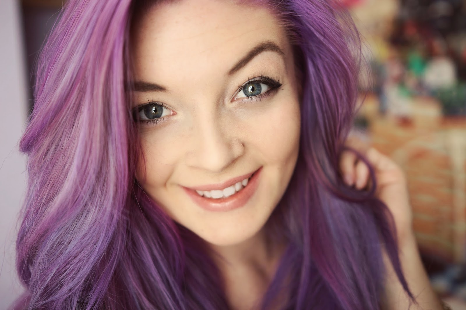 The Girl Next Door How To Get Rid Of Blue Tones In Purple Hair