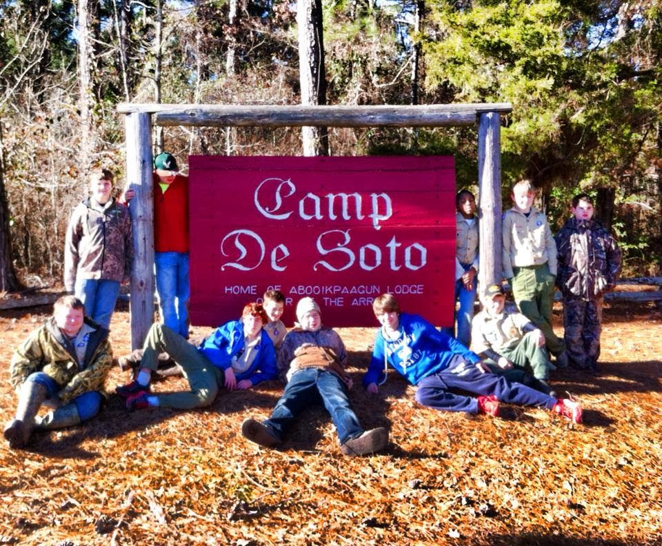 Bsa Troop 67 Monticello Ar Usa Winter Camp 2014
