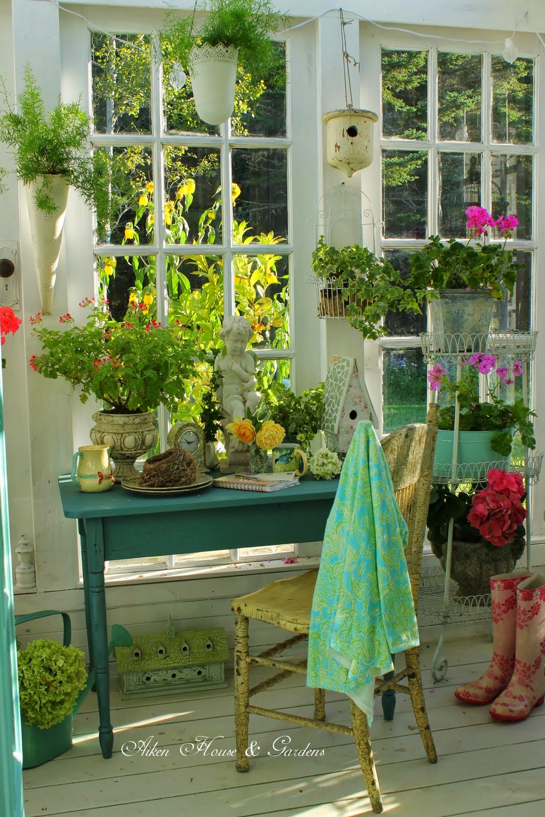 Aiken house & gardens: the boathouse