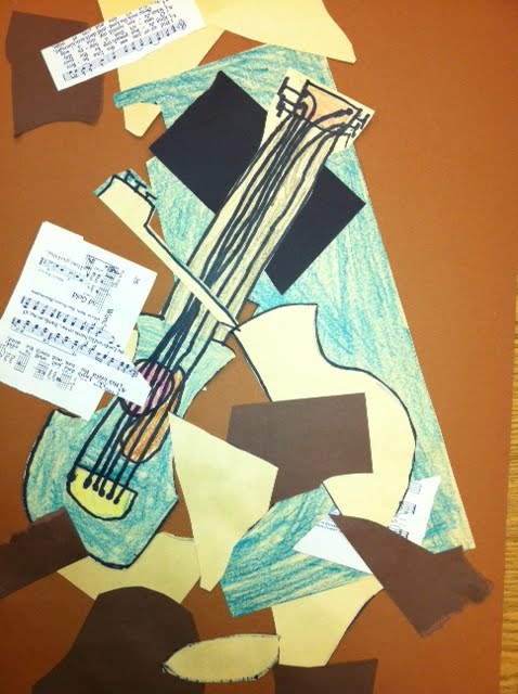 The Crayon Lab: Picasso Collage