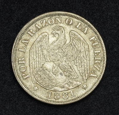 Chile Silver 20 Centavos Coin buy sell