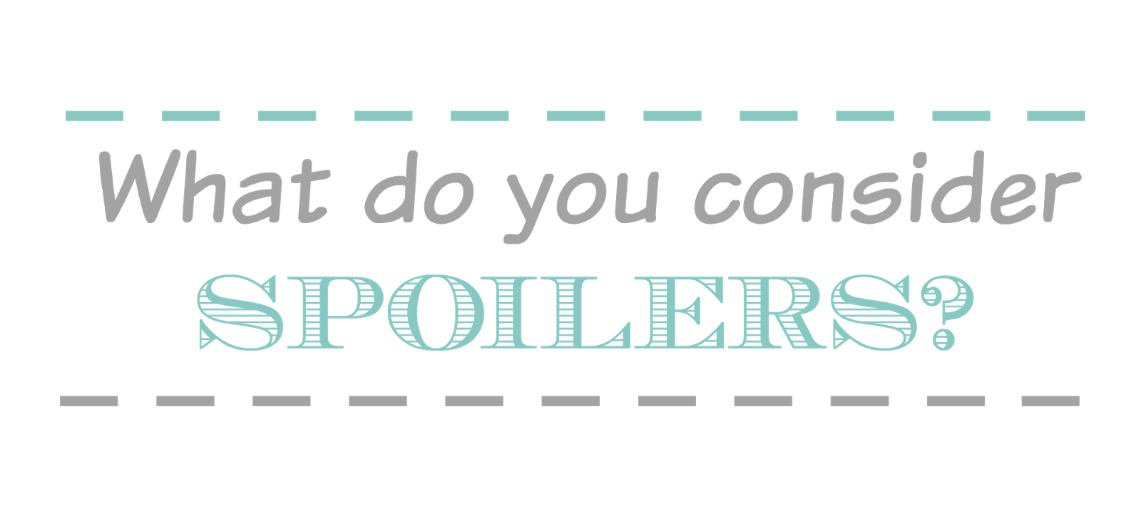 Novel Ink What Do You Consider Spoilers?