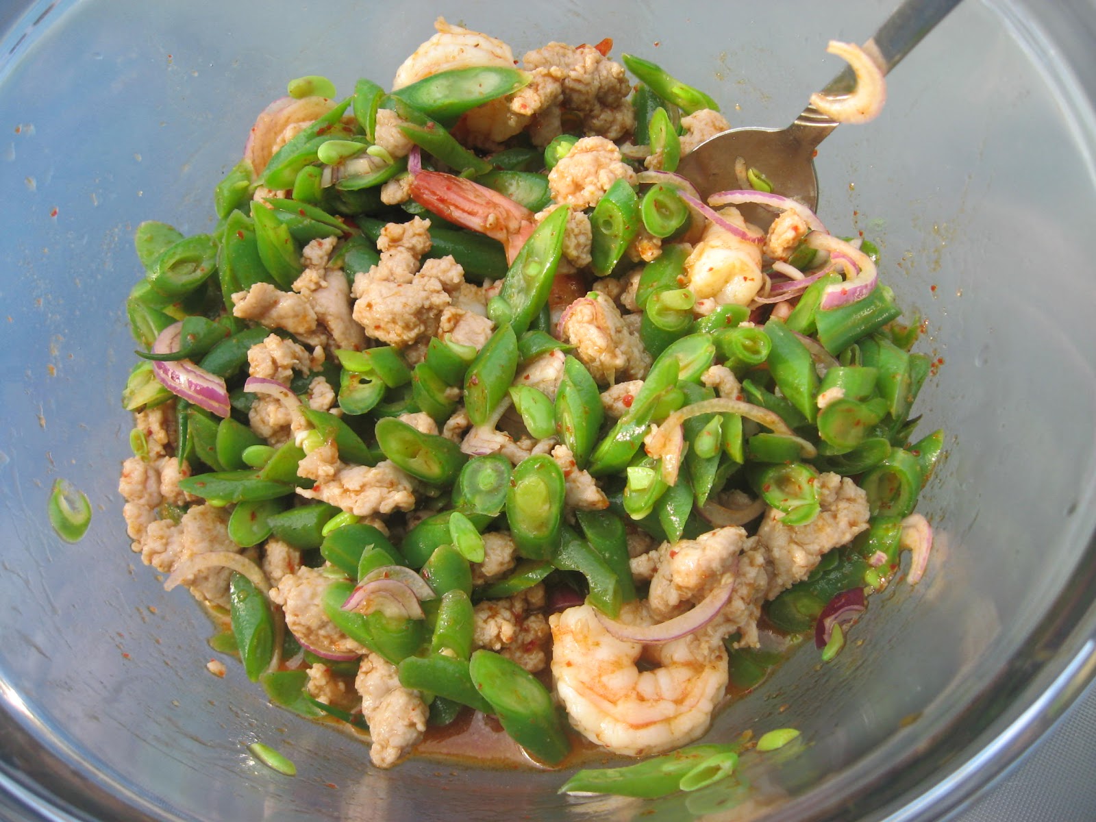 Modern Thai Food Green bean salad