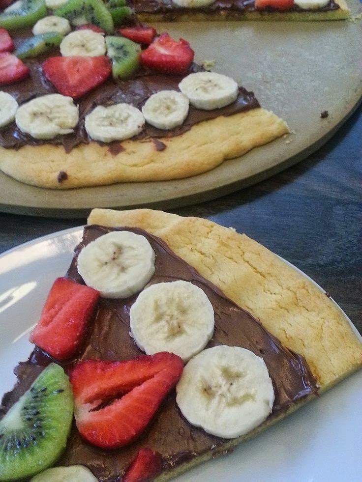An Absent Minded Cook Nutella Fruit Pizza