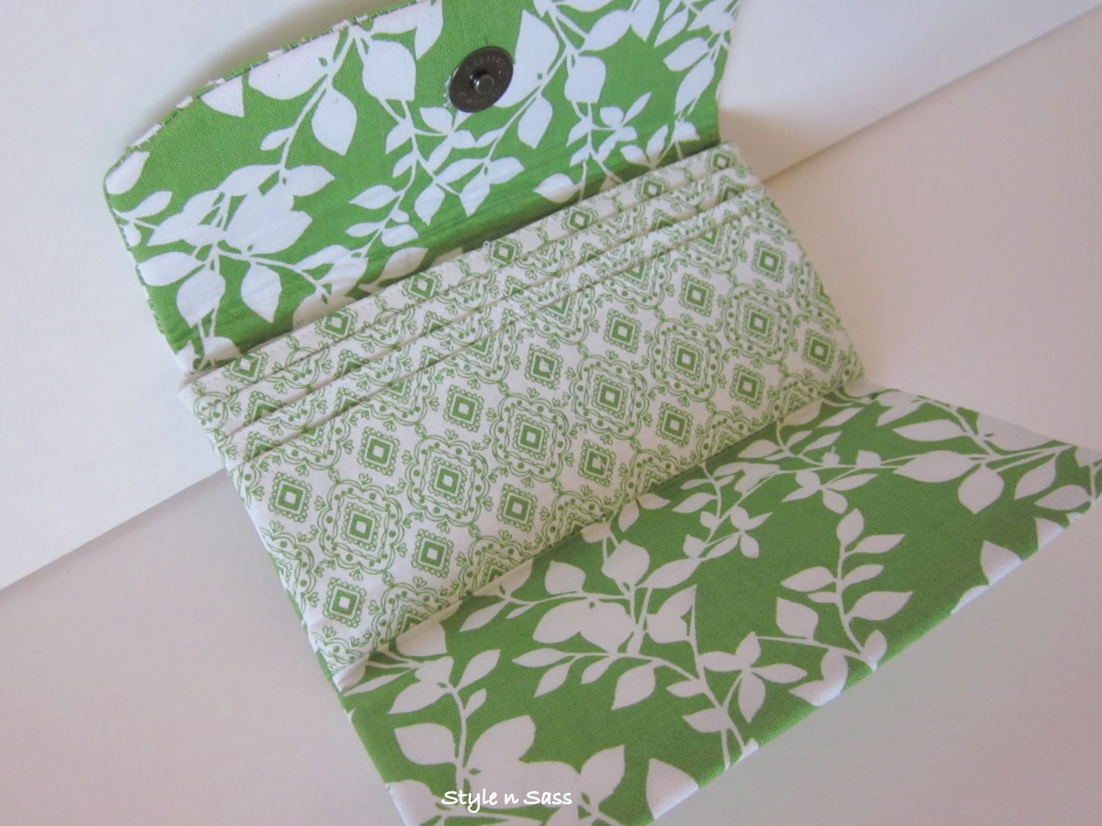 Style n Sass Gathered Clutch Wallet