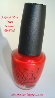 OPI's A Good Man Darn is Hard to Find