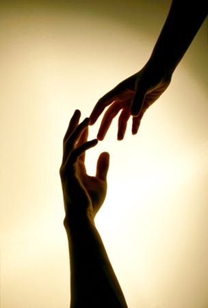 ..."touch my palm and see my soul," he said...