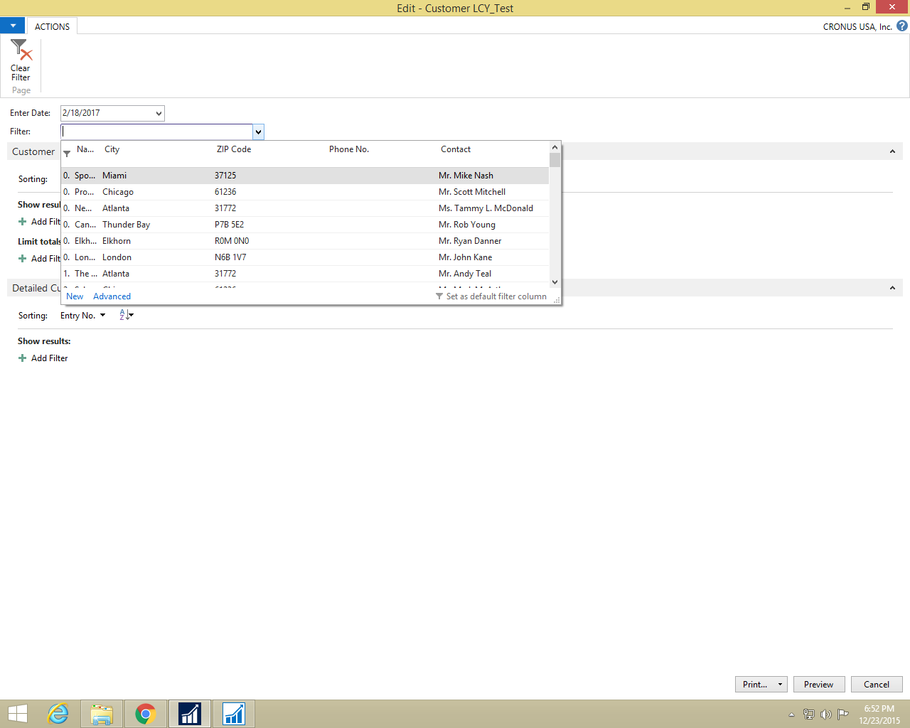NAVISION For Beginners Drill Down Option in Request Page For Beginners...