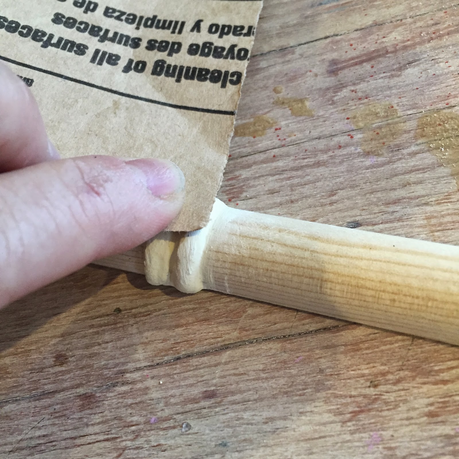 SHINY THINGS DIY Faux Bamboo Moulding