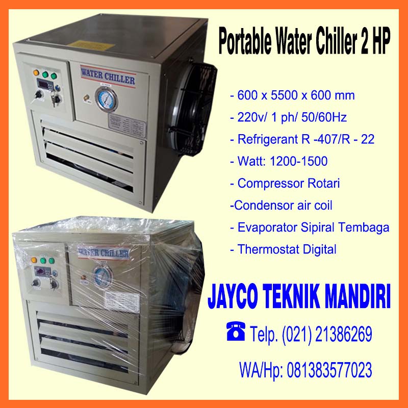 jual water chiller 2 pk