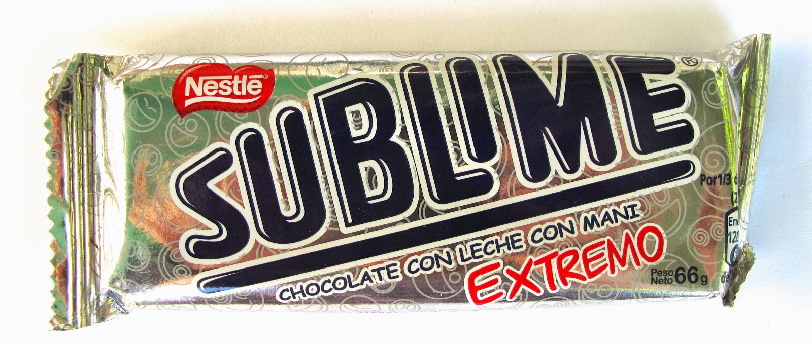 Obsessive Sweets Peruvian Chocolate Nestle Sublime Chocolate con