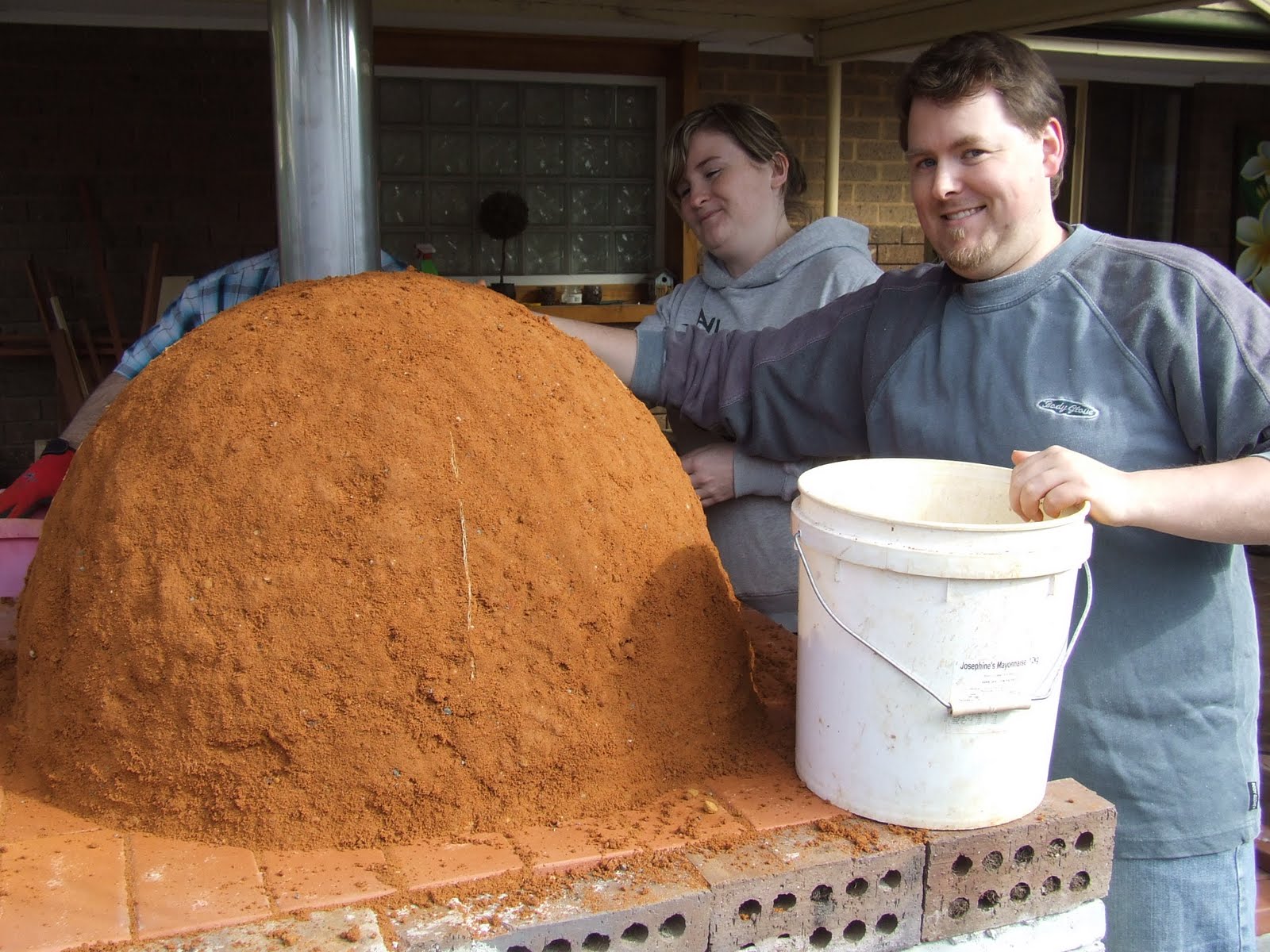 Clay Oven First Layer The Greening of Gavin