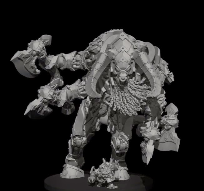 Tabletop Fix Titan Infernal Golem Previews
