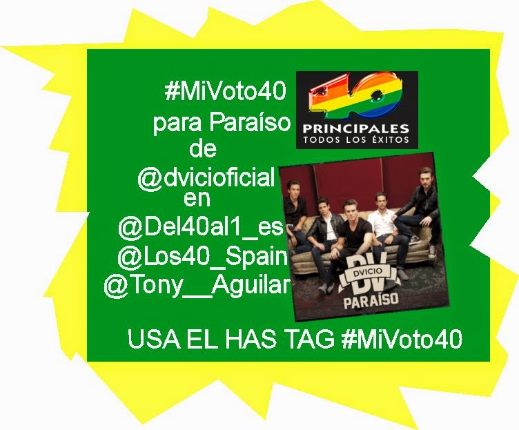 DVICIO FC DVICIO candidato en la lista 40 Principales , vota con MiVoto40