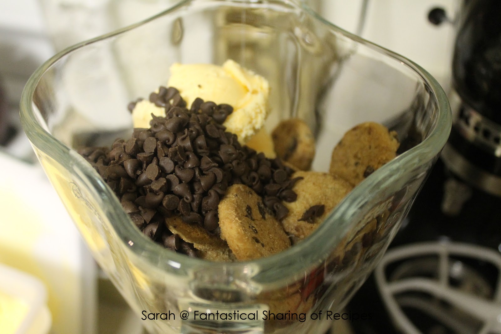 Fantastical Sharing of Recipes Chocolate Chip Cookie Milkshake