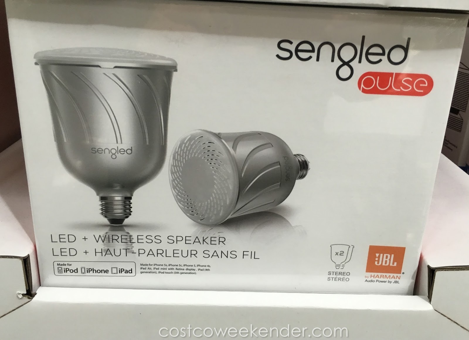 Sengled Pulse Wireless Light Bulb Speaker (Model C01BR30) Costco