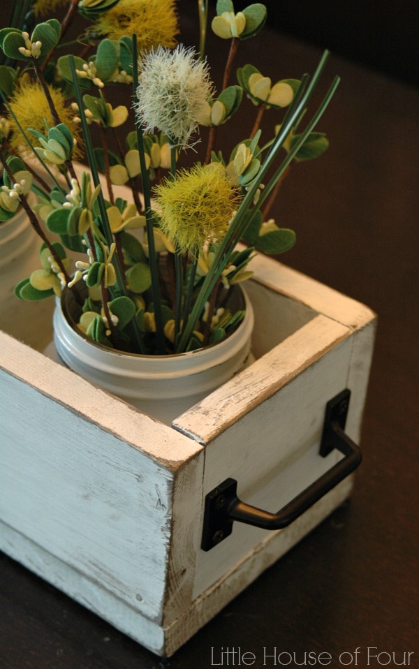 Rustic Dining Table Planter Box Little House of Four Creating a