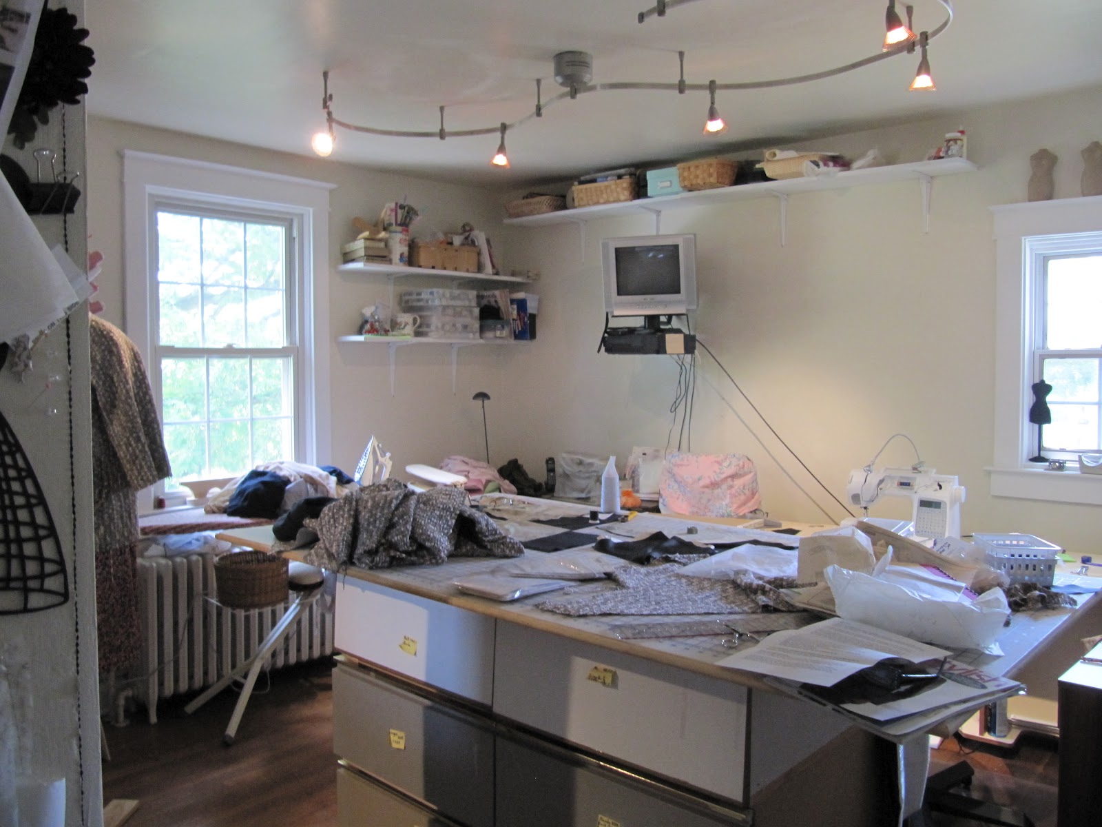 Lucky Sew and Sew Sewing Room Makeover, Part 1
