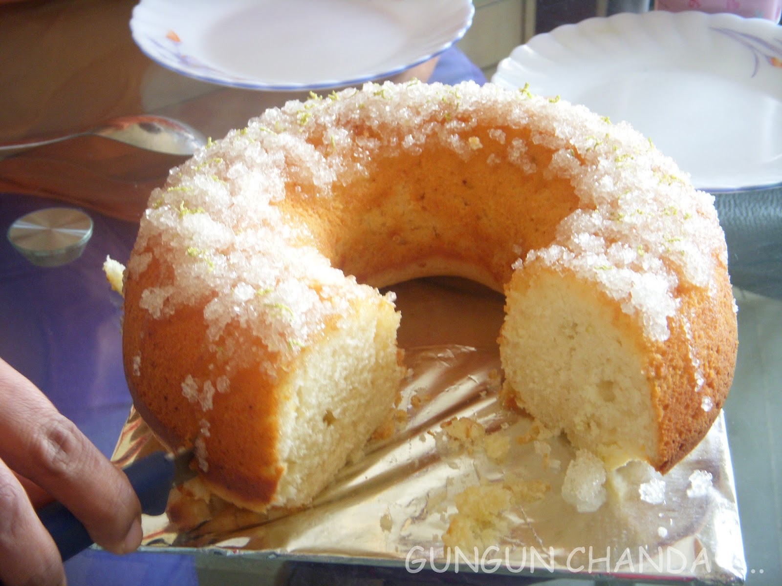 Lemon Yogurt Cake with LemonSugar Drizzle inspired by Donna