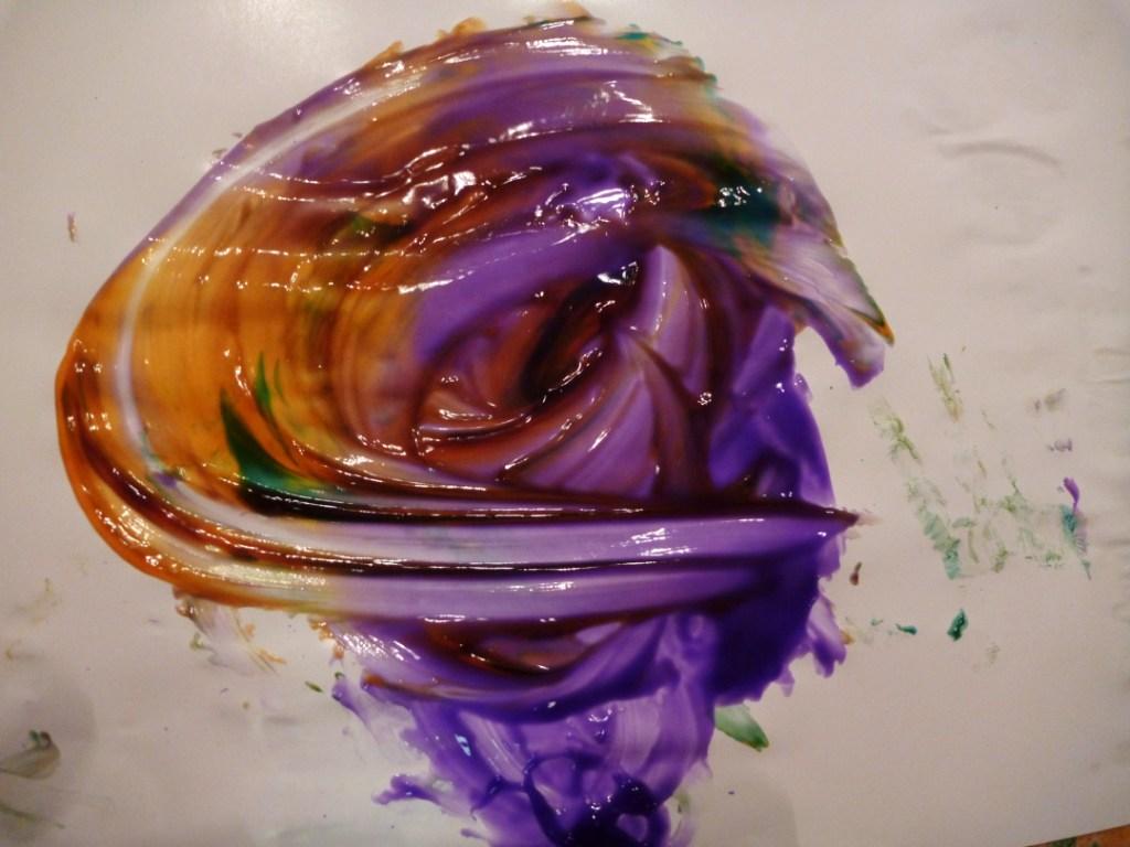 Savor The Days Fingerpainting