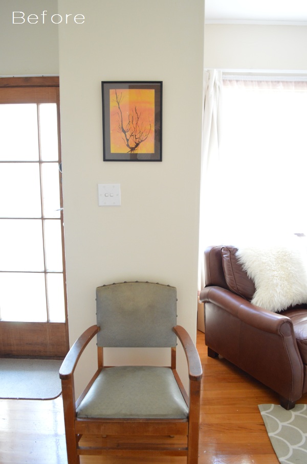 5 second chair makeover, Amy macLeod, Five Kinds of Happy blog