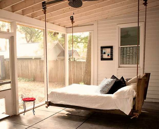 porch bed swings