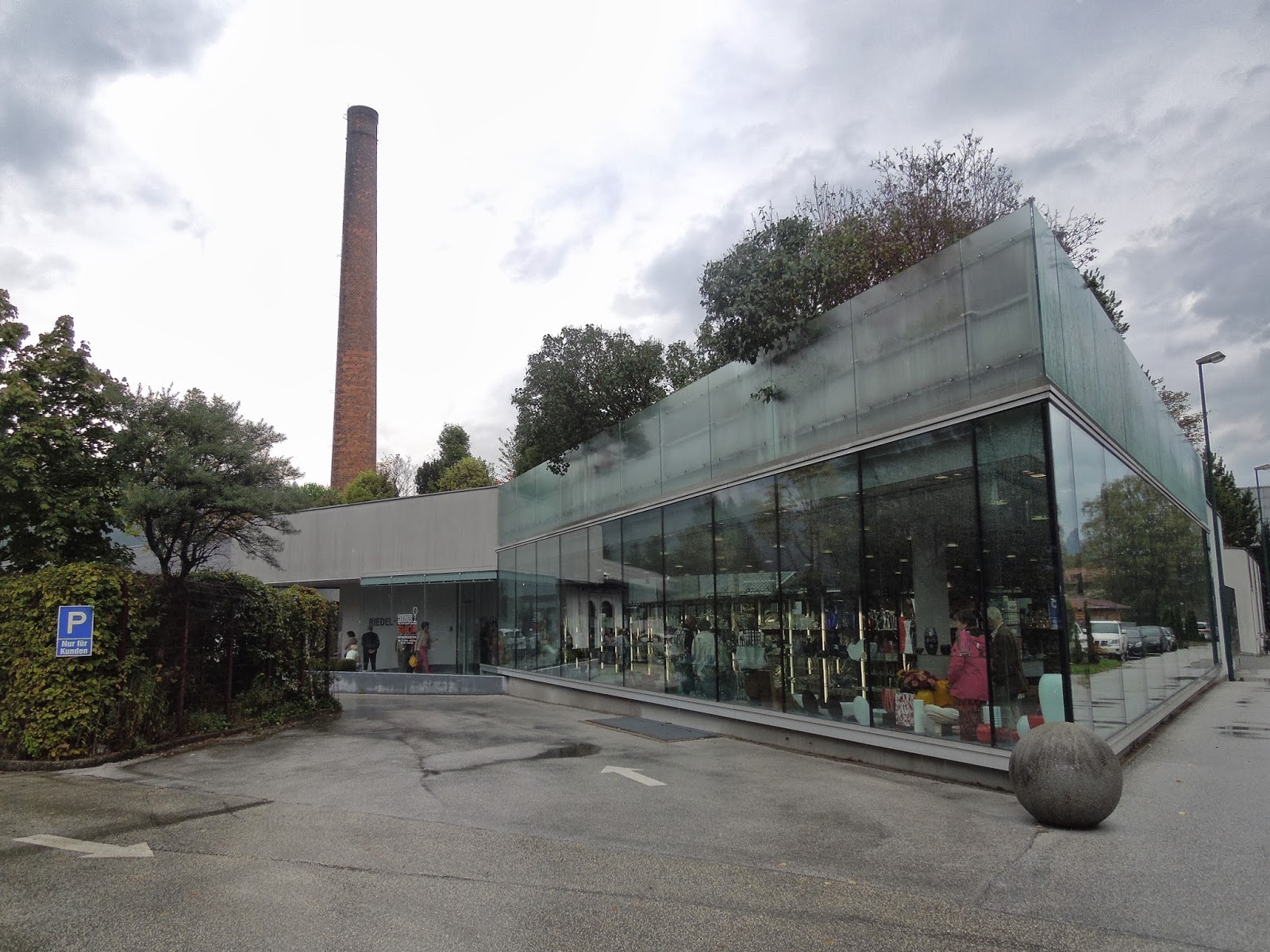 Wanderings and Ramblings Riedel Glass Factory in Kufstein, Austria