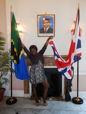 UPDATING MY LOVE OF MY TANZANIAN FLAG 13/08/2013 PROUD''