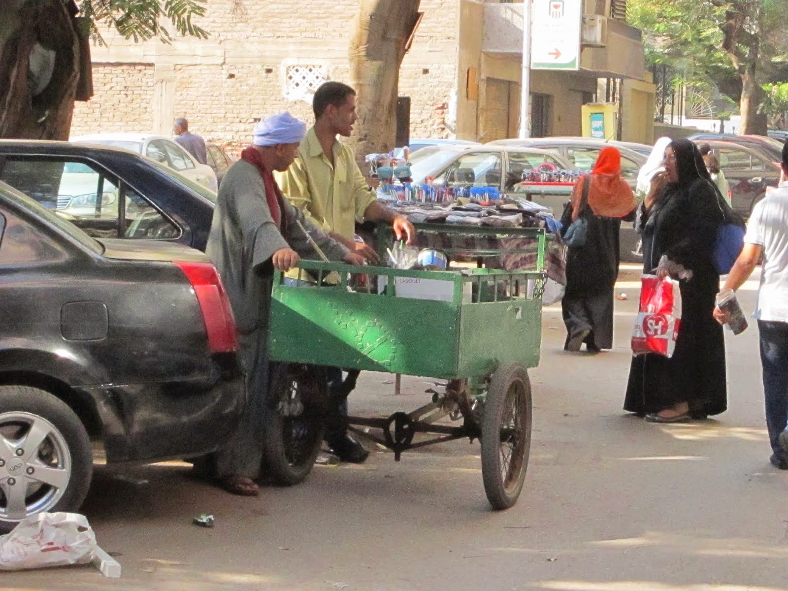 A Cool Sustainable Transport Vehicle in Cairo!