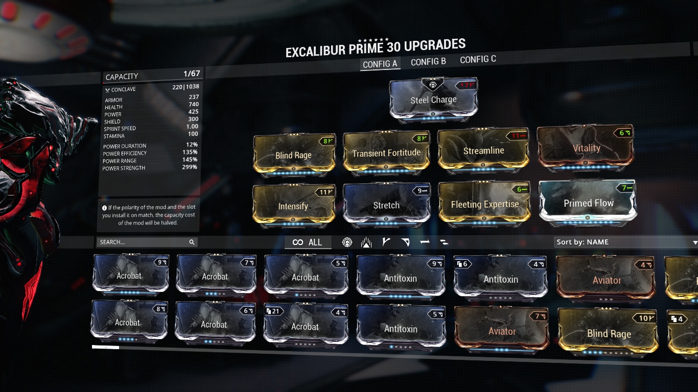 warframe chronicles build max