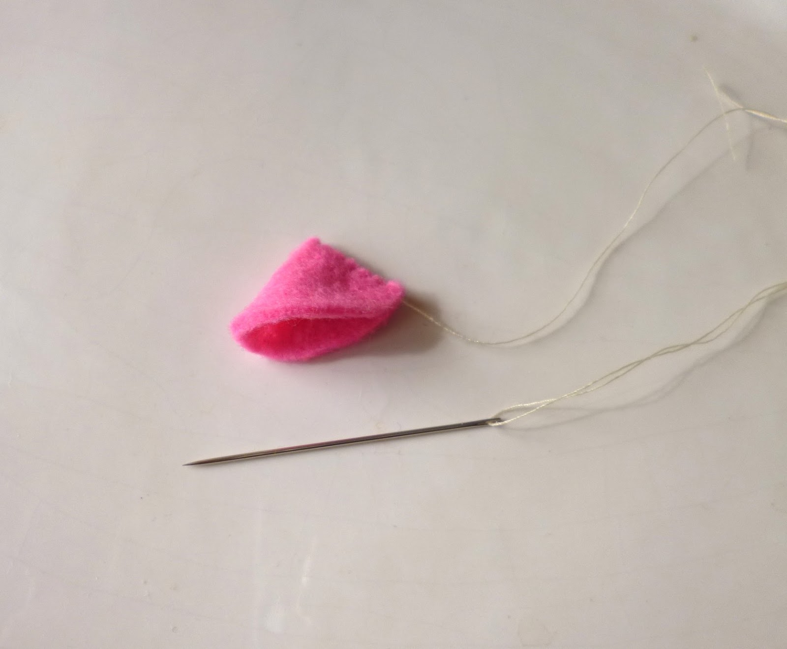 my felt friends Tutorial Iced gems