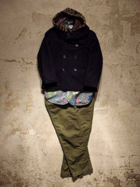 FWK by Engineered Garments Fatigue Pant in Olive Poplin Fall/Winter 2014 SUNRISE MARKET