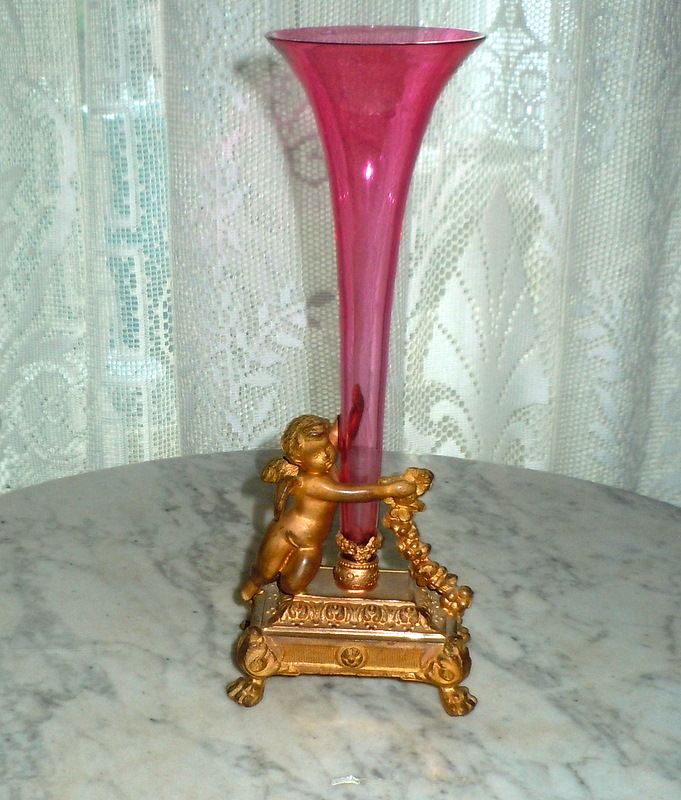 My Old Historic House Victorian Epergne Pronounced Epurn.