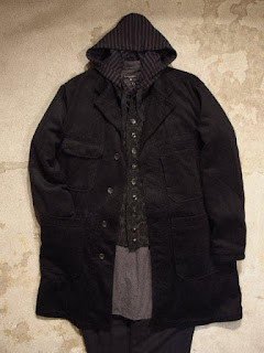 Engineered Garments & FWK by Engineered Garments "TF Jacket in Black Floral Jacquard" Fall/Winter 2015 SUNRISE MARKET