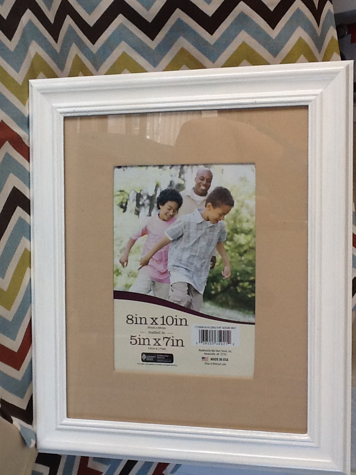 Thrifty Chicky 28 Picture Frame redo