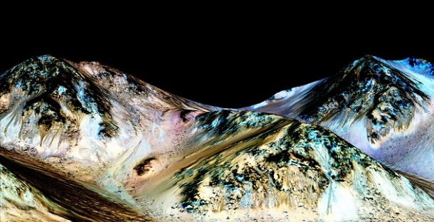 Descoberta água líquida em Marte (com video)