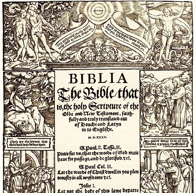 Bookride Collecting early bibles in English 2