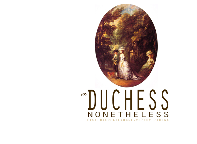 a duchess nonethelesss