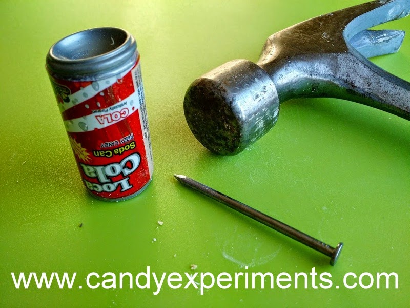 Candy Experiments The other way to open Fizzy Soda Candy
