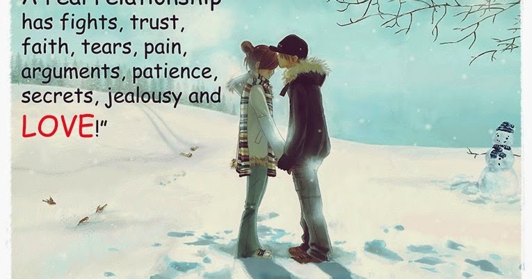 Inspirational Relationship Quote - A Real Relationship | Inspirational