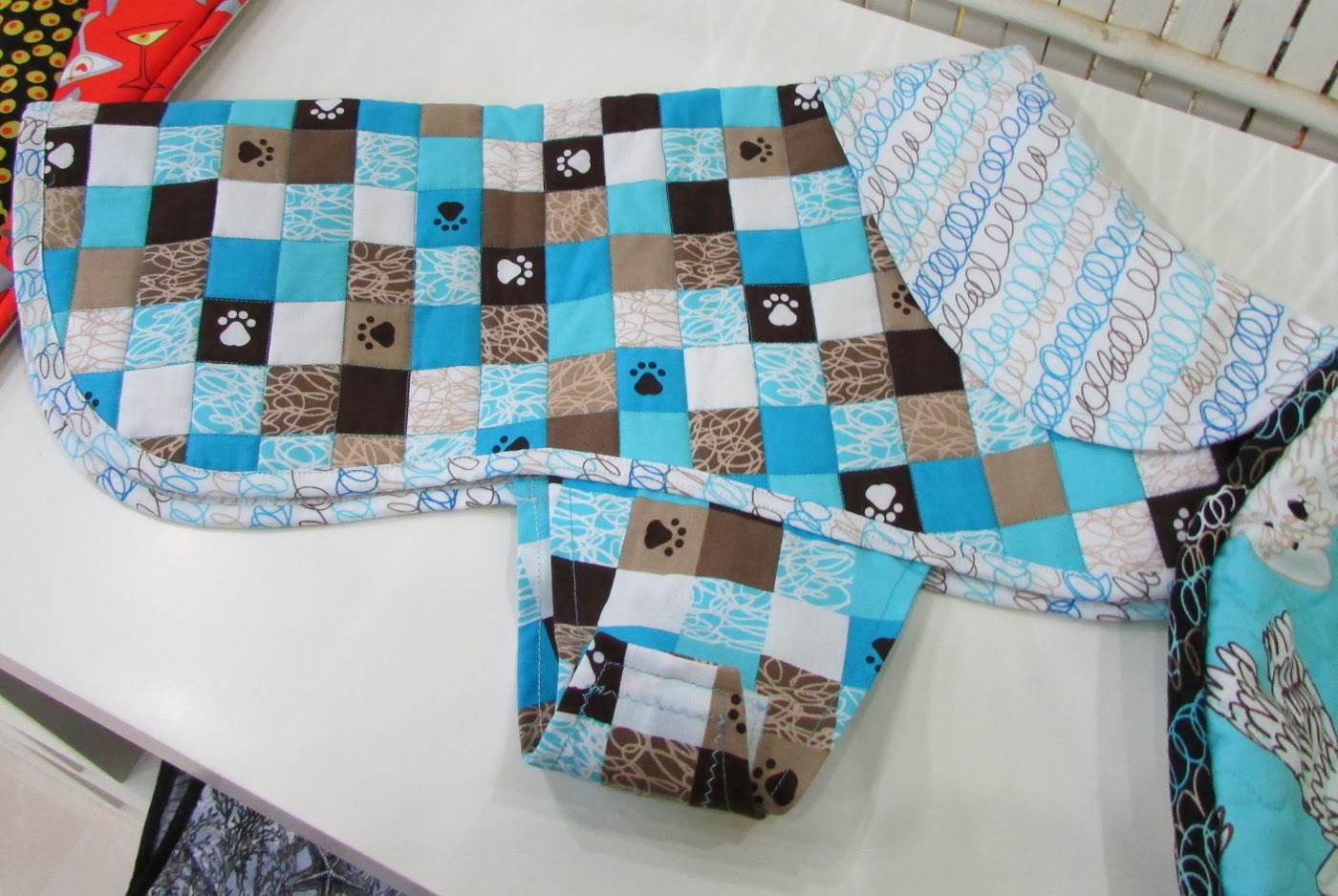 Sew in Love {with Fabric} Benartex booth A little bit of something