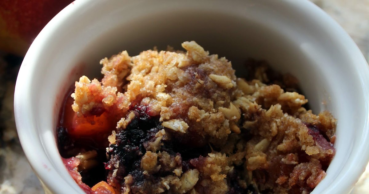 Grain Crazy Nectarine Berry Crumble