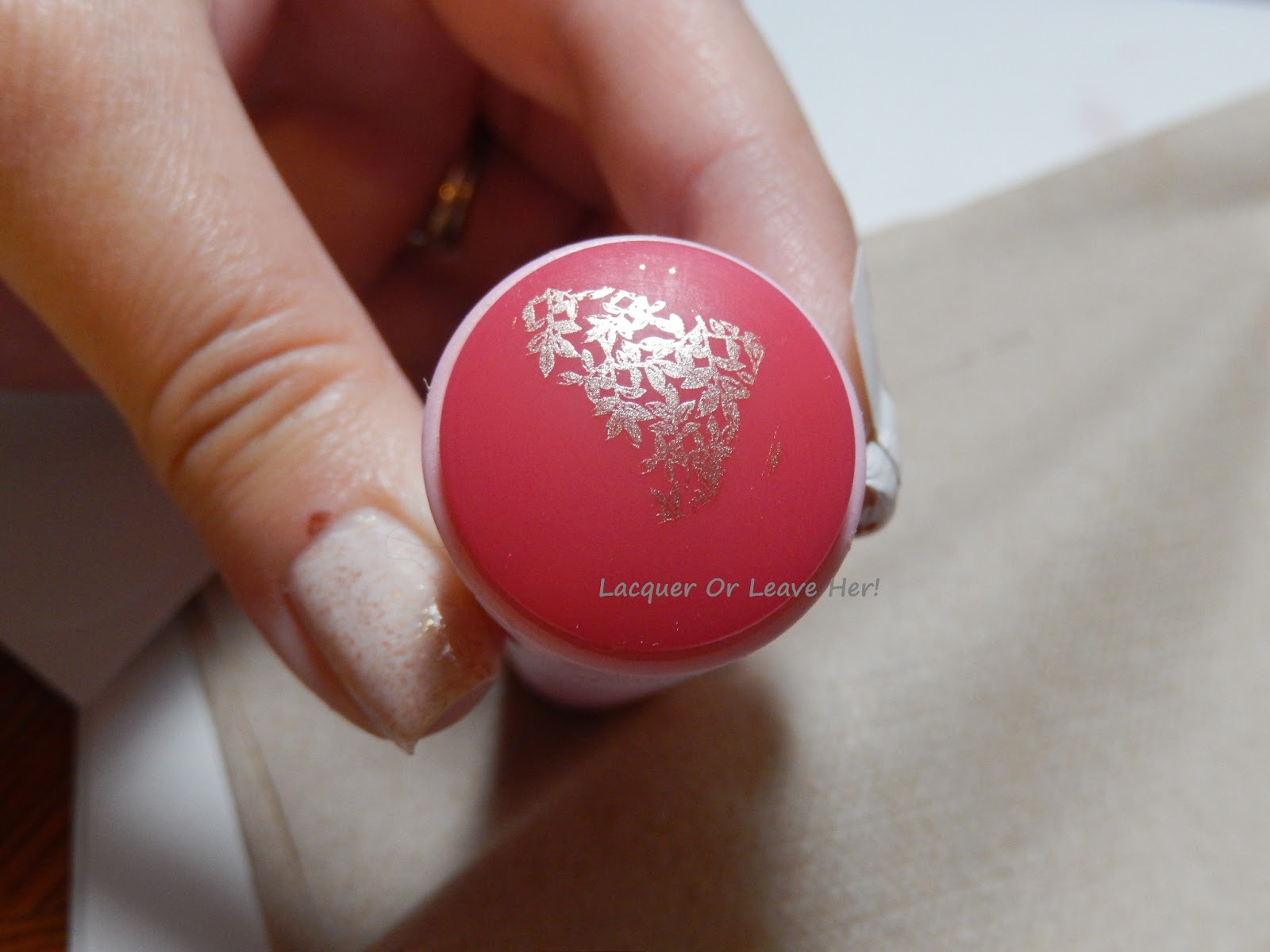 Lacquer or Leave Her! Tutorial Stamped French Manicure