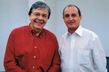 Luis Emerson Grajales U. con el exministro Carlos Holmes Trujillo García