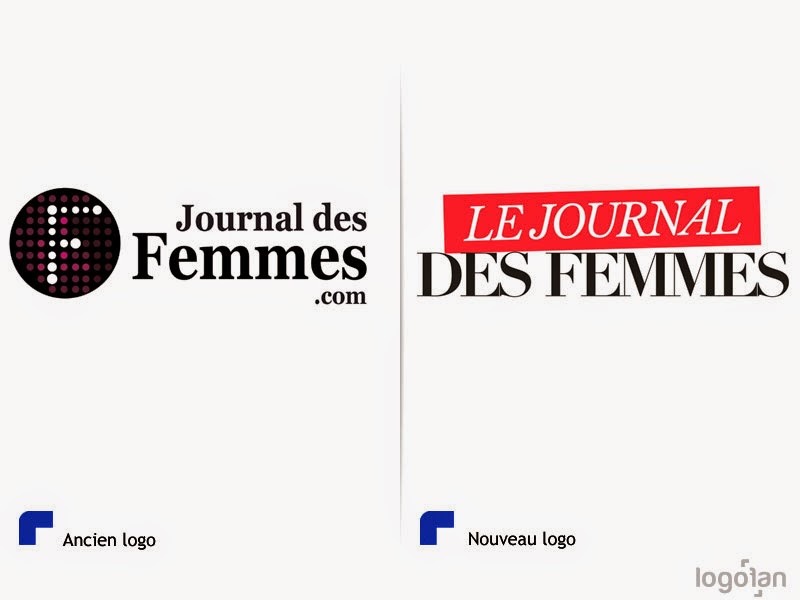 Logofan Le Journal des Femmes se veut plus glamour
