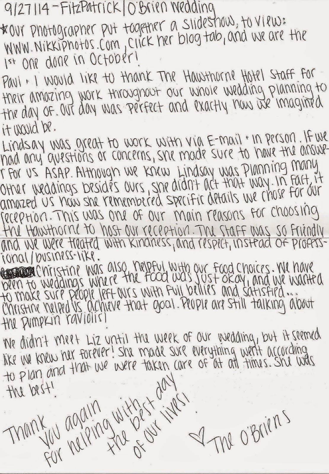 wedding thank you messages from bride and groom