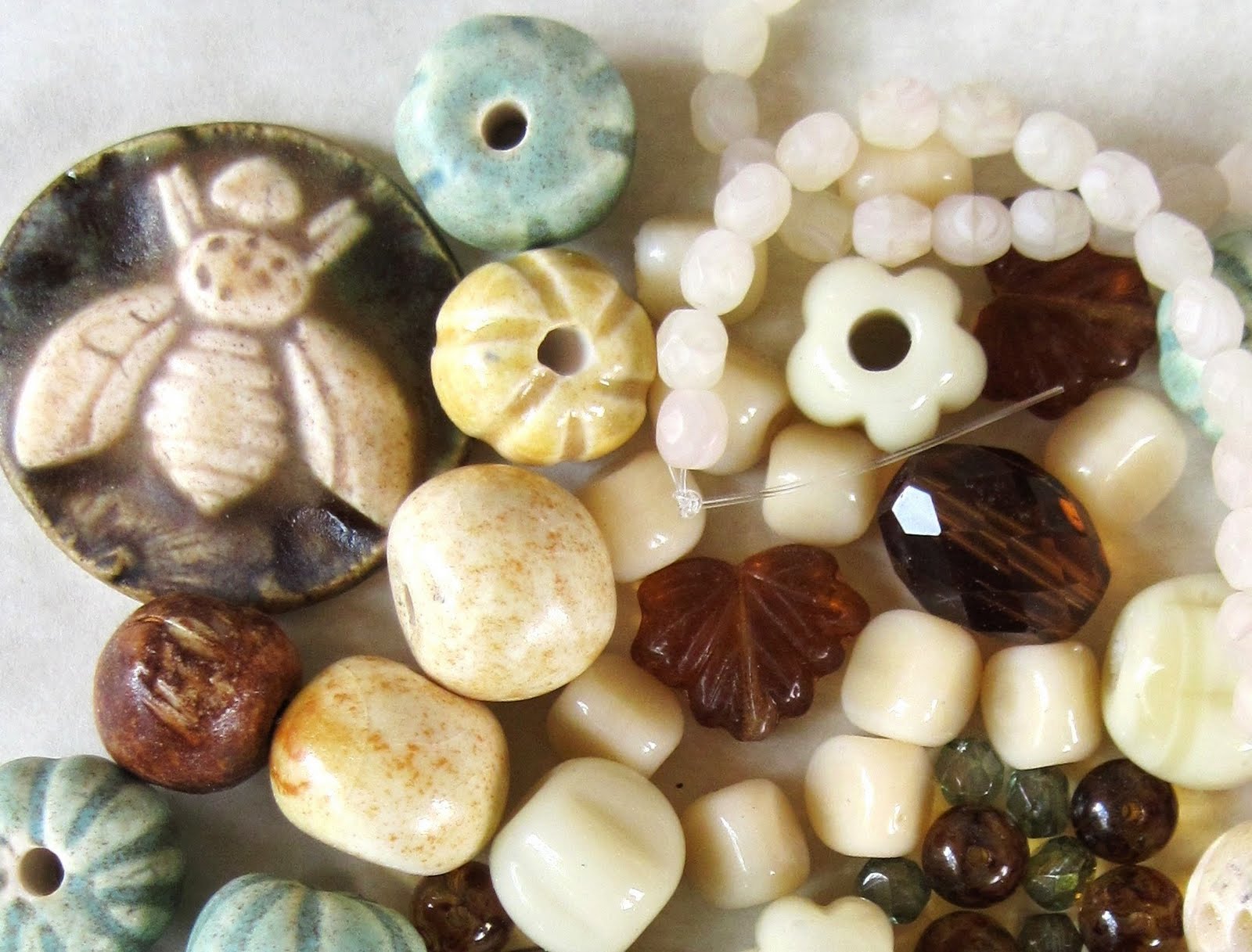 Spirit Rattles Bead soup party beads sent