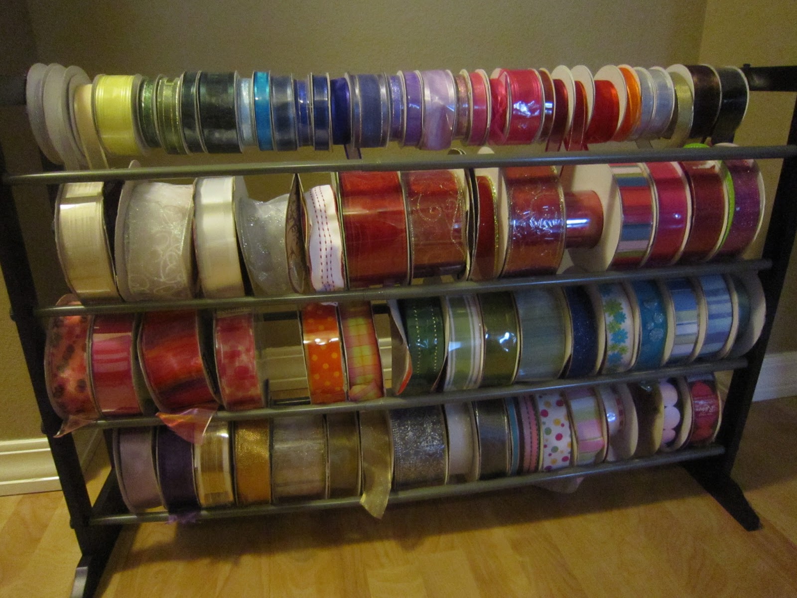 The Helpful Home Ribbon Rack HolderGet Organized!